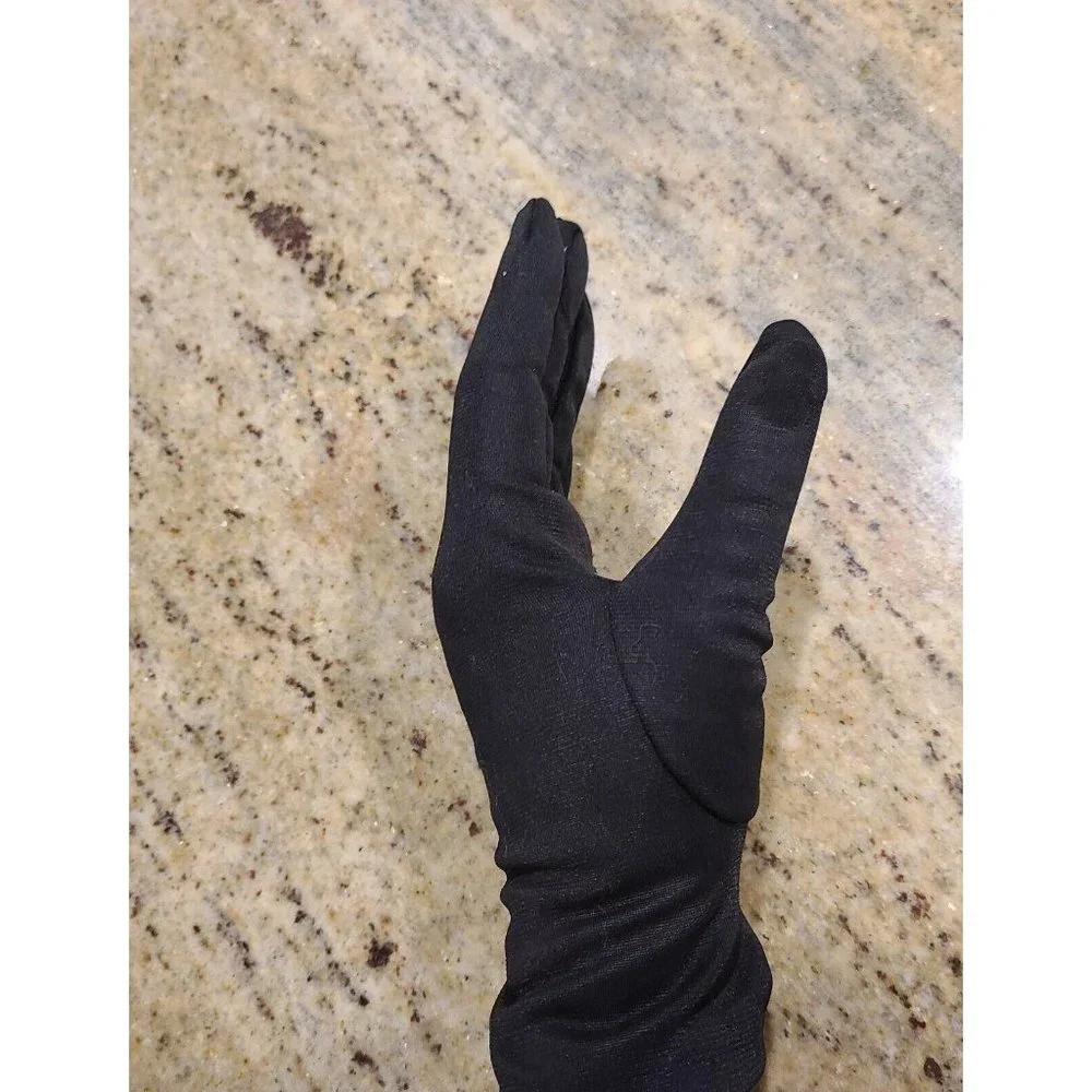 Vintage Size M Black Nylon Stretch Formal 9.5